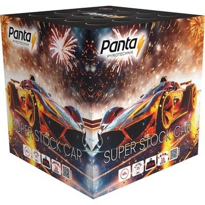 Pyrotechnika ohňostroj Super Stock Car 16 ran 30 mm