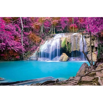 DIMEX ART Флизелинов фототапет вълшебен водопад 375 x 250 см