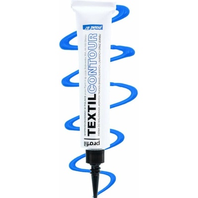 Profil farba na svetlý textil s aplikátorom 25 ml modrá nebeská