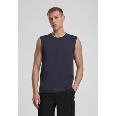 Brandit Тениска Brandit T-Shirt sleeveless navy XXLUB-BD4206-00155 - Тъмносив, размер 3XL