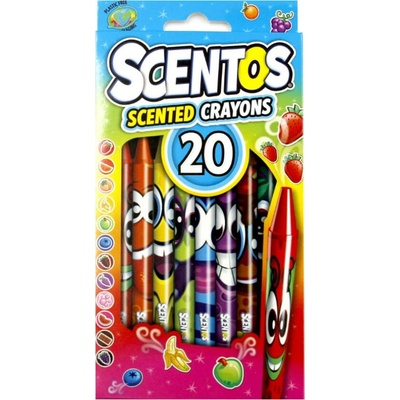 Scentos voskovky voňavé 20 ks