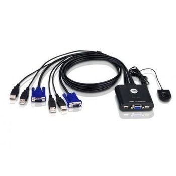 ATEN cs22u-at kvm превключвател Черен (cs22u) (cs22u)