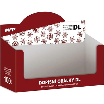 UNIPAP krabička na obálky DL Vánoce 5370468 613967