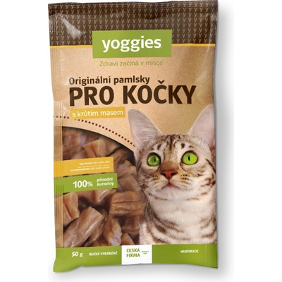 Yoggies s morčacím mäsom 50 g