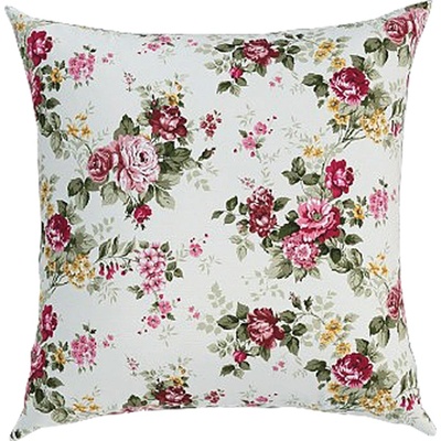 ВЪЗГЛАВНИЦА ДЕКОРАТИВНА РОЗИ 40х40см РОЗОВИ (deco160626/003)