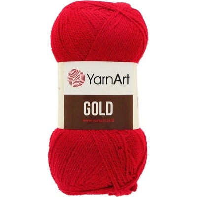 YarnArt Gold 9352 krvavo červená