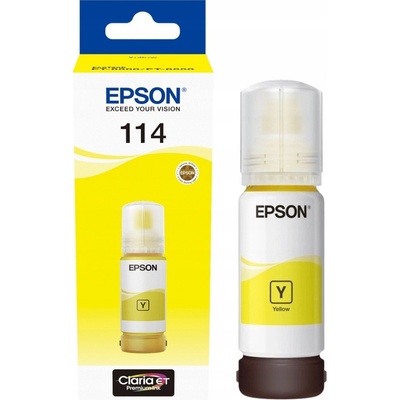 Atrament Epson 114 Yellow - originálny