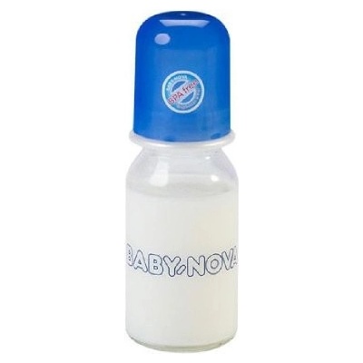 Baby Nova skleněná Lahev jednobarevná 43105 125 ml