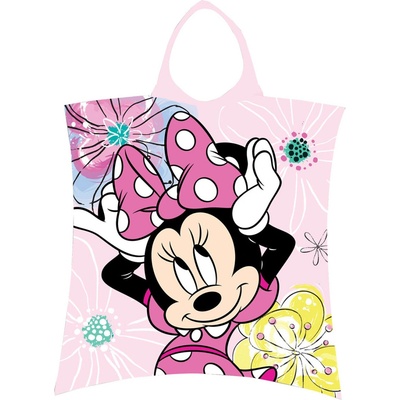 Jerry Fabrics pončo Minnie Pink bow 50 x 115 cm
