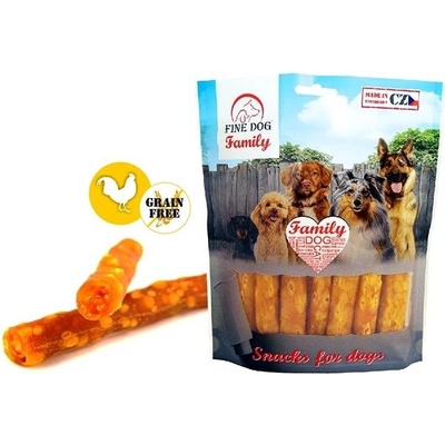 Fine Dog family funkčná mäsová tyčka kuracia 150 g