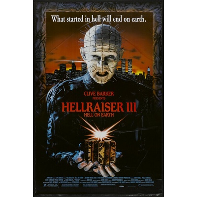 Plagát, Obraz - Hellraiser 3, 26.7 × 40 cm