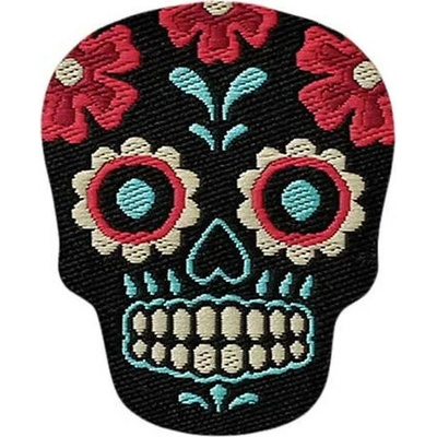 Nažehľovačka lebka Día de Muertos Monoquick