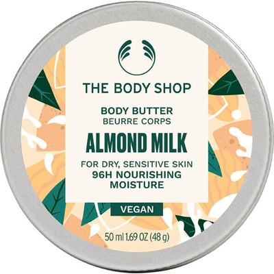 The Body Shop Telové maslo pre suchú a citlivú pokožku Almond Milk 50 ml