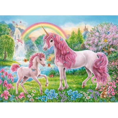 Ravensburger Magičtí jednorožci XXL + omalovánky 100 dielov