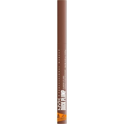 NYX Professional Makeup Duck Plump Plumping Lip Liner dlouhotrvající tužka na rty se zázvorem 11 Touch Up Taupe 0,33 g
