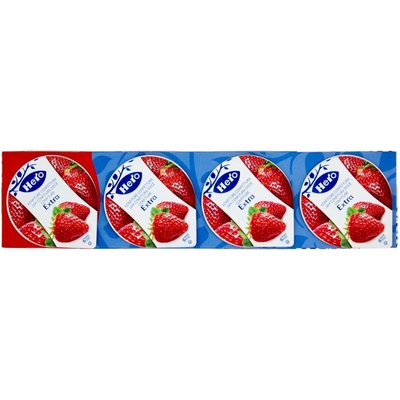Hero jahodový džem 4x25g