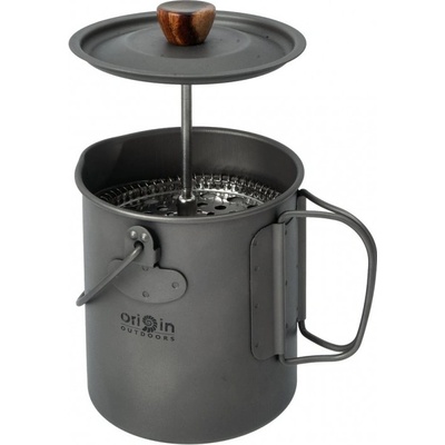 Origin Outdoors Titanium French Press 750 ml – Zboží Mobilmania