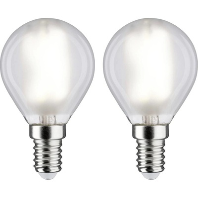Paulmann 28919 LED F A G E14 kvapkový tvar 4.8 W = 40 W neutrálna biela x v 45 mm x 78 mm 2 ks; 28919