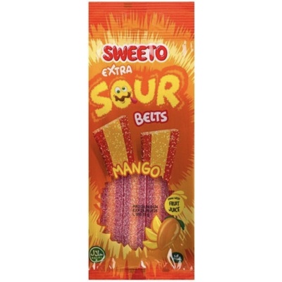Sweeto želé kyslé pásiky s mangovou príchuťou 75 g