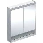 Geberit Огледален шкаф Geberit One ComfortLight с ниша 75 см, анодизиран алуминий (505.832.00.1)