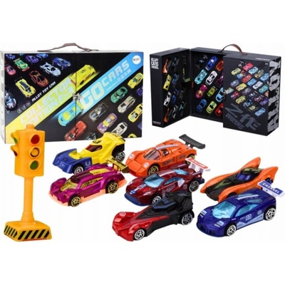 Lean Toys Sada pružin v kufru pro sportovní vozy. Silniční signalizace 50 ks
