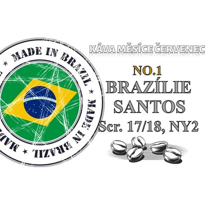 Coffeedream Brazílie Santos NY2 A02 1 kg