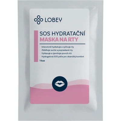LOBEY® SOS Hydratační maska na rty 1 ks