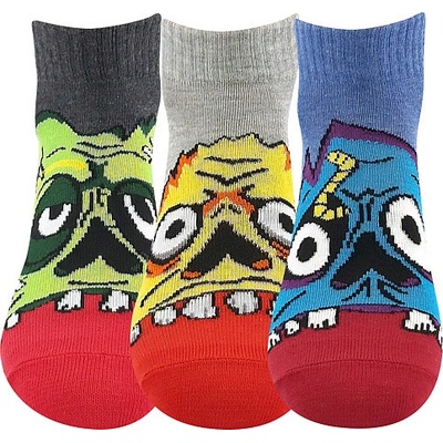 Boma ponožky Zombik mix kluk 3 pár