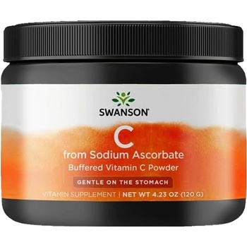 Image 1 of Swanson Buffered Sodium Ascorbate Vitamin C Powder [120 грама]