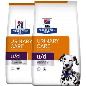 Hill's Hill s Prescription Diet u/d Грижа за пикочната система гранули за кучета 2 x 10 кг