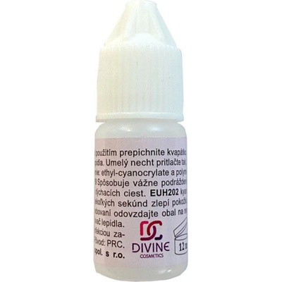 DIVINE cosmetics G01 lepidlo na umělé nehty 3 g