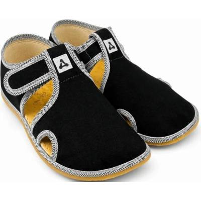 ANTAL Barefoot papučky Rascal Black