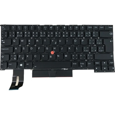 DeTech Klávesnica pre notebook Lenovo T490S, CZ