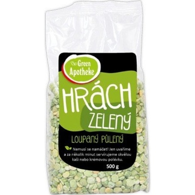 Green apotheke Hrách zelený loupaný půlený 500 g