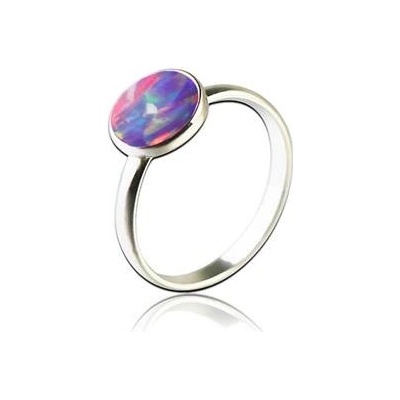 Nubis Stříbrný prsten s opálem NBP95 OP38