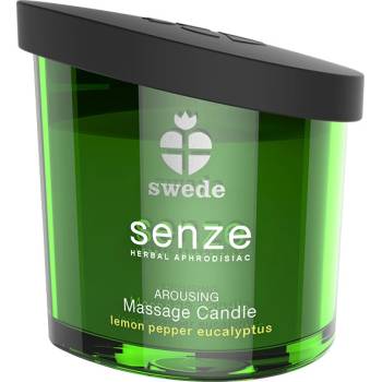Swede Senze Massage Candle Arousing Lemon Pepper Eucalyptus 50 ml