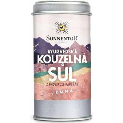 Sonnentor Ayurvédská kouzelná sůl jemná (dózička), 120 g