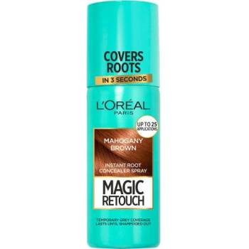 L'Oréal Magic Retouch Instant Root Concealer Spray спрей за покриване корените на косата 75 ml нюанс Mahagony Brown за жени