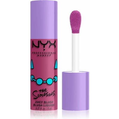 NYX Professional Makeup The Simpsons Fat Cheeks tekutá lícenka Lavendar Sass 8 ml