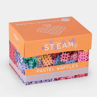 Marioinex Stem вафлен конструктор в пастелни цветове - 500 части (903 629)