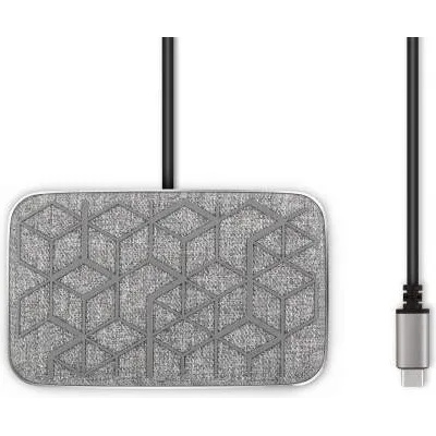 Moshi Symbus Q Compact USB-C Dock With Wireless Charging - поставка (пад) за безжично захранване за QI съвместими устройства и USB-C док станция с USB, HDMI и Ethernet портове (си