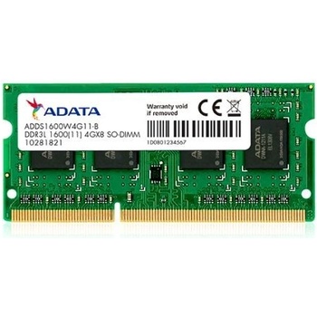 ADATA SODIMM DDR3 4GB 1600MHz CL11 ADDS1600W4G11-S