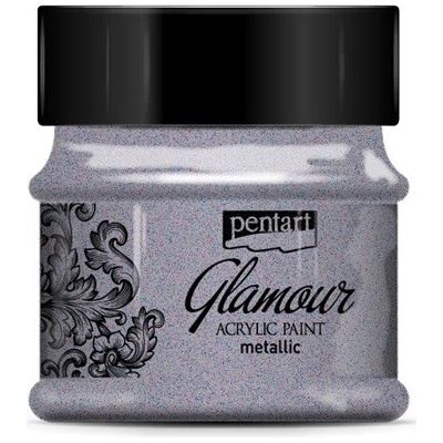 Akrylová farba Glamour metalická 50ml