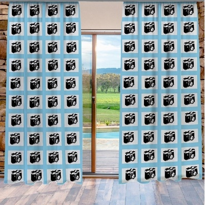 Impar Foto závěs Šablona z 40 fotografií 140x250 cm