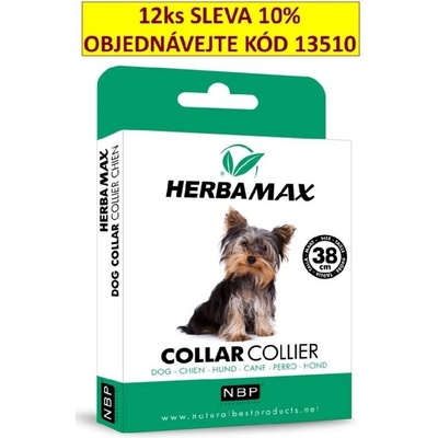 Herba Max Dog collar antiparazitní obojek 38 cm