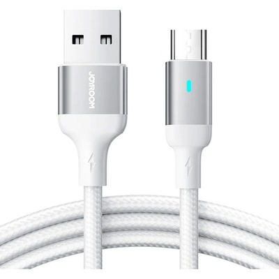 Joyroom S-UM018A10 Micro USB-A, 2,4A, 2m, bílý