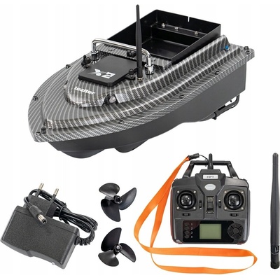 LOKEEVAN D50B GPS Fishing Bait Boat 2x 15600mAh Baterie Noční Světla 500m – Zboží Dáma