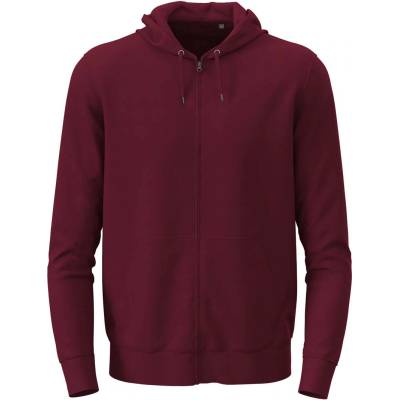 Stedman classic zip hoodie st4500 / Унисекс суичър с цип - бордо xxl (st4500bodxxl)