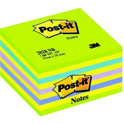 КУБ САМОЗАЛЕПВАЩ 3М 76/76 2028-nb 450Л НЕОН ЗЛН