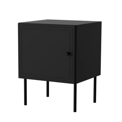 Cama meble Cama Нощно шкафче 2 бр PALAZZO BIS 45x39xH59 матово черно (PALAZZO 400031)